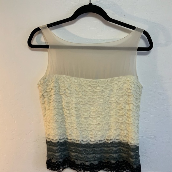 Behnaz Sarafpour Tops Behnaz Sarafpour X Target Lace And Silk Ombre(02)